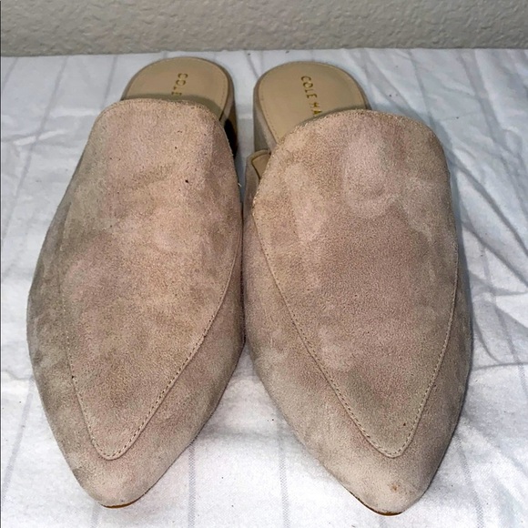 Cole Haan Women's Tan Suede Mules, Cole Haan
Women's Piper Mules size‎ 8B - Picture 2 of 12